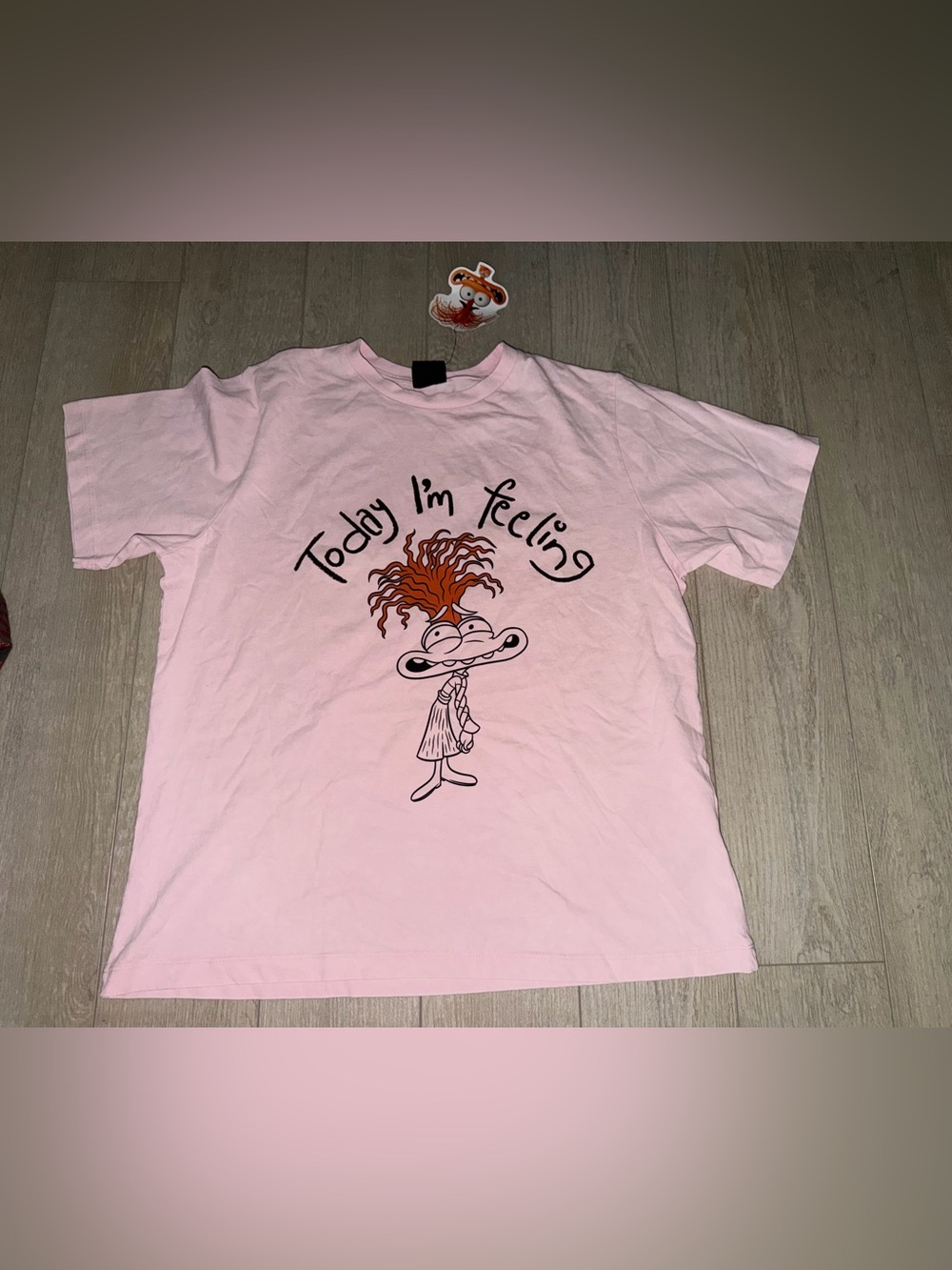 Primark Pink 'Today I'm Feeling' Short Sleeve Tee
